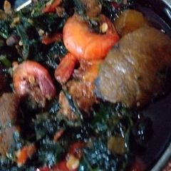 Edikang ikong soup A picture of Edikang ikong soup.