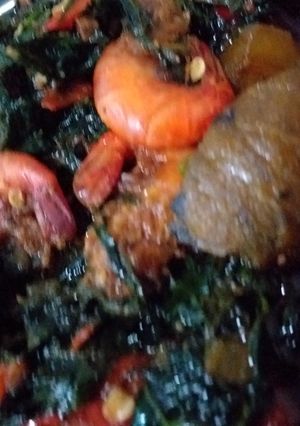 A picture of Edikang ikong soup.