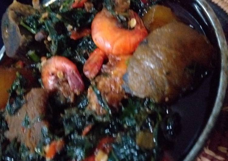 Recipe: Tasty Edikang ikong soup