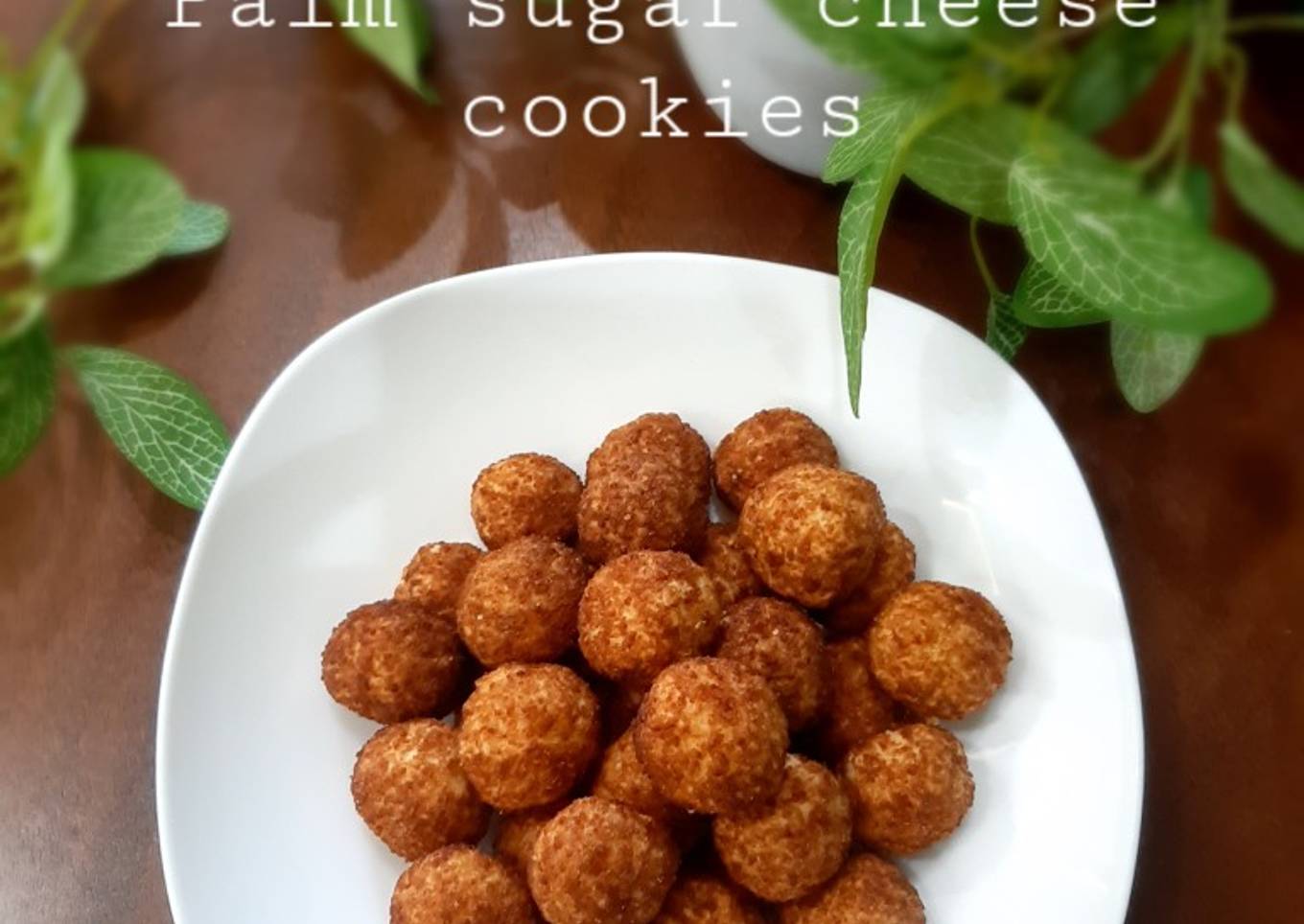 Palm sugar cheese cookies