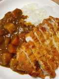 Japanese Curry Rice with Tonkatsu (Pork Cutlet)