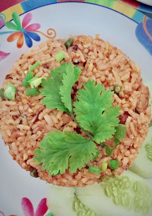 รูปของ ข้าวผัดปลากระป๋อง