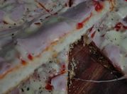 Una foto de rúcula pizza