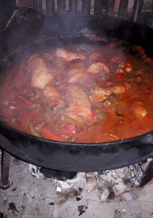 Una foto de Chorizos al disco con chipotle
