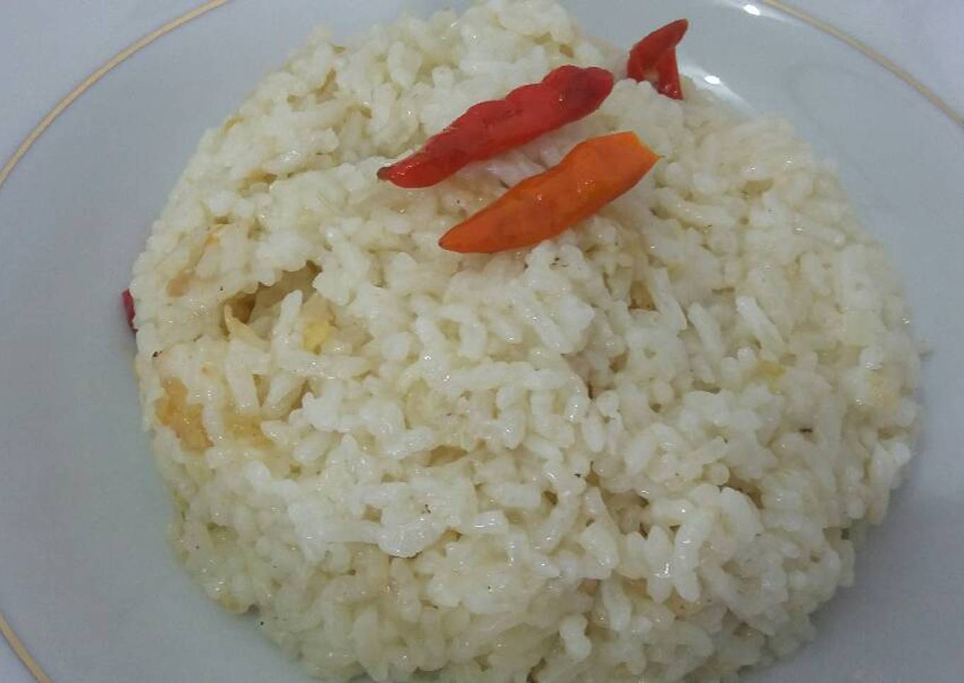 Nasi pedas sederhana