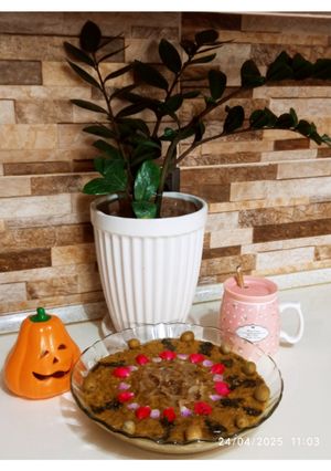 عکسی از دستور حلیم بادمجون