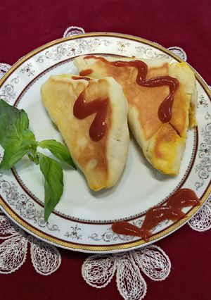 عکسی از دستور سمبوسه در فر 🍔