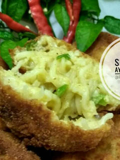 Foto resep Singkong ayam bawang