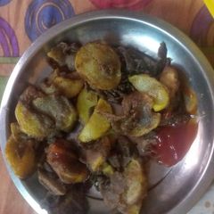 A picture of Ogle ke pakore.