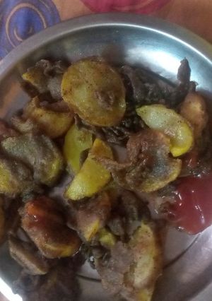 A picture of Ogle ke pakore.