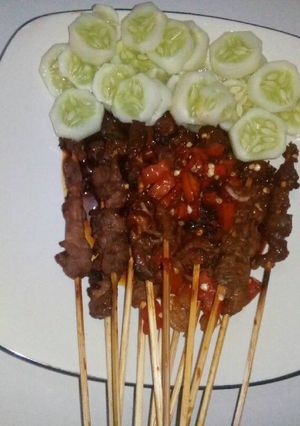 Foto resep Sate daging