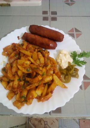 A picture of Masala chips.