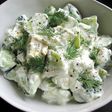 Cucumber & Avocado Yoghurt Salad