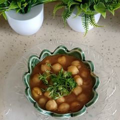 A picture of Chickpeas Punjabi Style / Punjabi Chole.