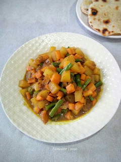 Foto resep Vegetable Curry