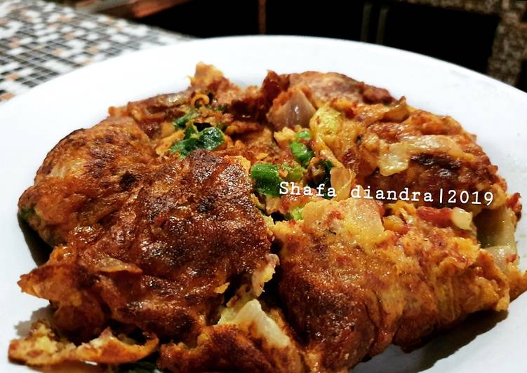Telur Dadar Kornet 🇮🇩 #antiribet
