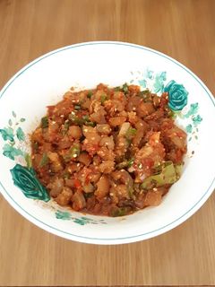 Foto resep Tumis Kikil Cabai Hijau