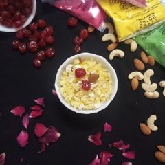 A picture of Egg halwa.