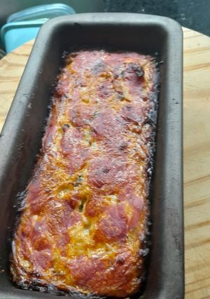Una foto de Budín de arroz con sobras de arroz del día anterior delicioso