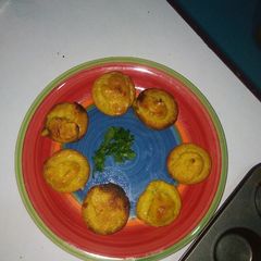 A picture of #Potato dutchess #Christmas baking contest#.