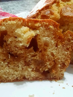 Una foto de Budín con dulce de batata