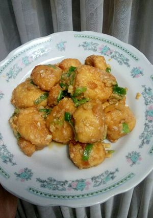 Foto resep Tahu Telur Asin