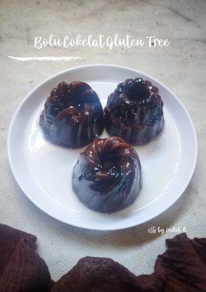 Foto resep Bolu Cokelat Gluten Free (Eggless)