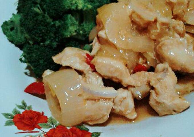 Ayam Fillet Brokoli Saus Honey Lime (Menu Diet)