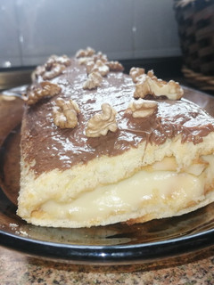 Una foto de Brazo gitano de crema pastelera