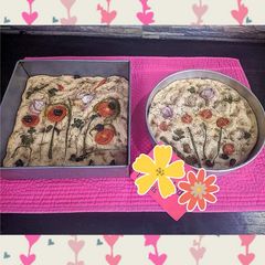 A picture of Focaccia bread.