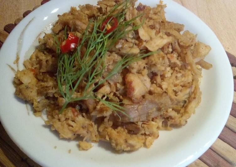 Resep Suwir Ayam Curry, Lezat Sekali