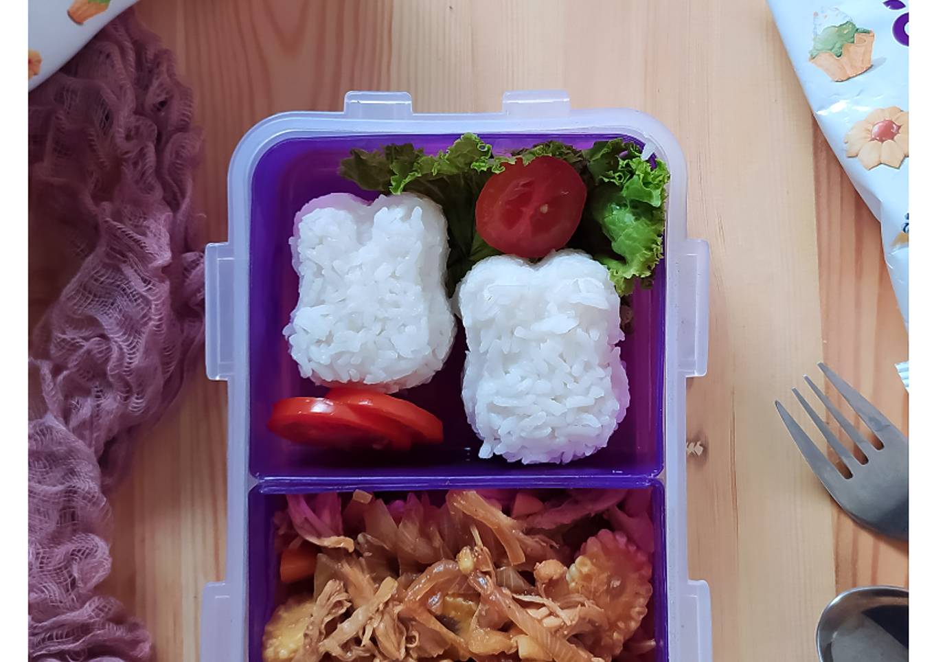 Menu Bekal Ayam Teriyaki
