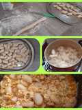 Nhoque de mandioca