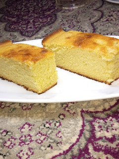 Plain vanilla cake ainihin hoton girkin