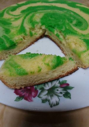 Foto resep Bolu pandan jadul(bolu teflon)