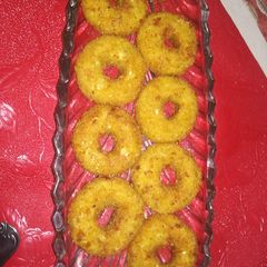 Veggi chicken cheese donuts A picture of Veggi chicken cheese donuts.