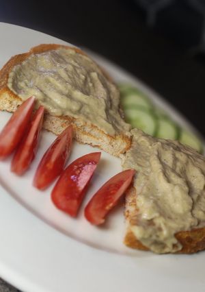 Padlizsán krém recept fotója