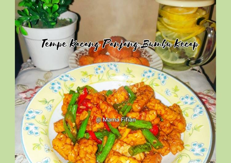 Resep Tempe Kacang Panjang Bumbu Kecap Anti Gagal Resep Cara Buat Kue Enak