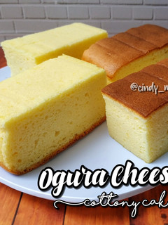 Foto resep Ogura Cheese-Cottony Cake