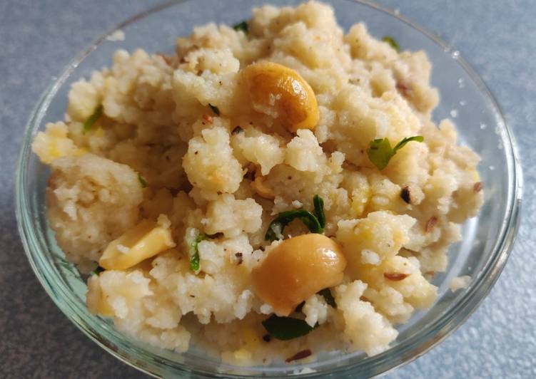 Steps to Prepare Super Quick Homemade Kuthiraivali Arisi Pongal / Barnyard Millet Pongal 🍚