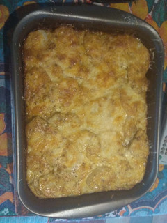 Una foto de Papas a la crema