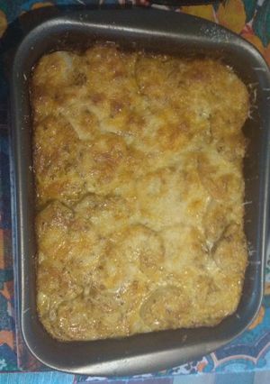 Una foto de Papas a la crema