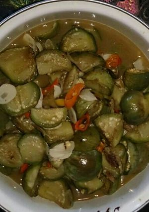 Foto resep Oseng terong, klotok suir