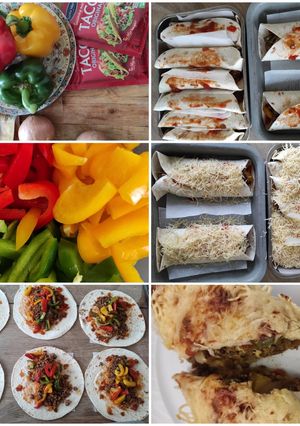 A picture of Mexican Beef Burritos EASY.