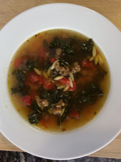 A picture of Sausage Soup.