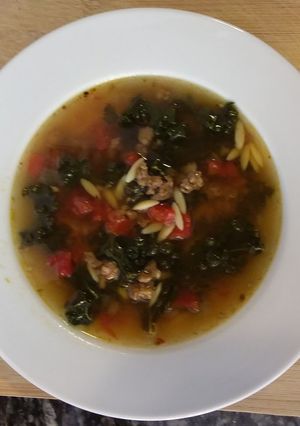 A picture of Sausage Soup.