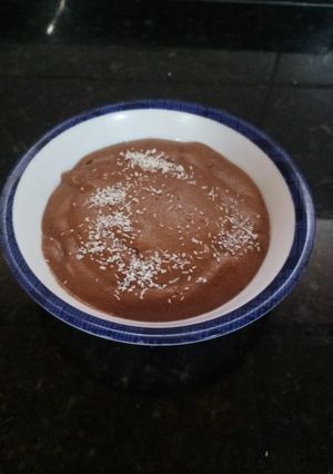 Una foto de Crema de chocolate (maicena)