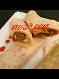 Chicken Shawarma Wraps with Tortilla Bread