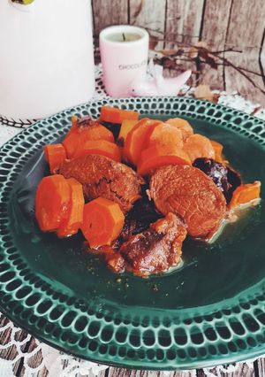 Une photo de Cocotte de dinde aux pruneaux