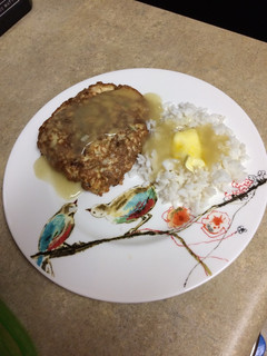 A picture of Ed's Chicken Egg Foo Yung.